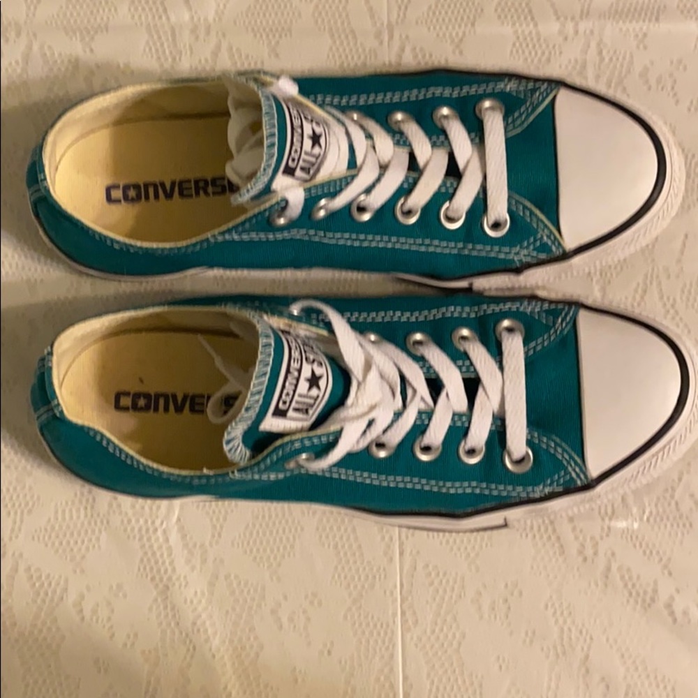 Women’s Teal Converse Sneakers